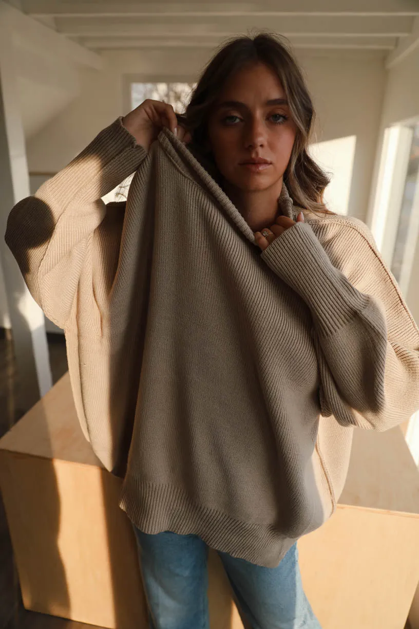 Jordan Sweater Long In Beige