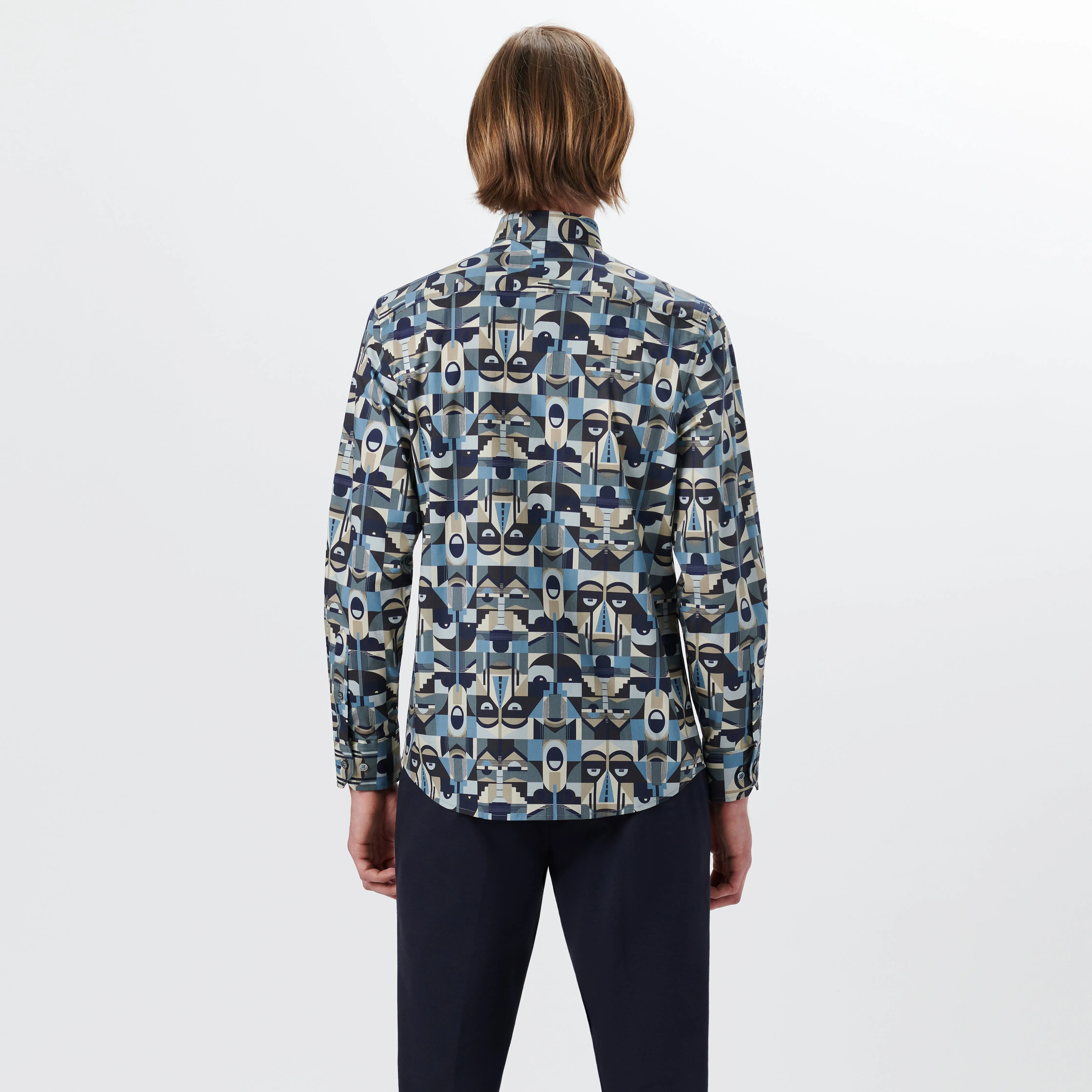 JULIAN Abstract Print Shirt