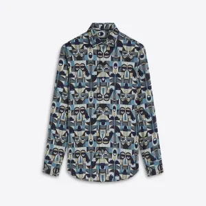 JULIAN Abstract Print Shirt
