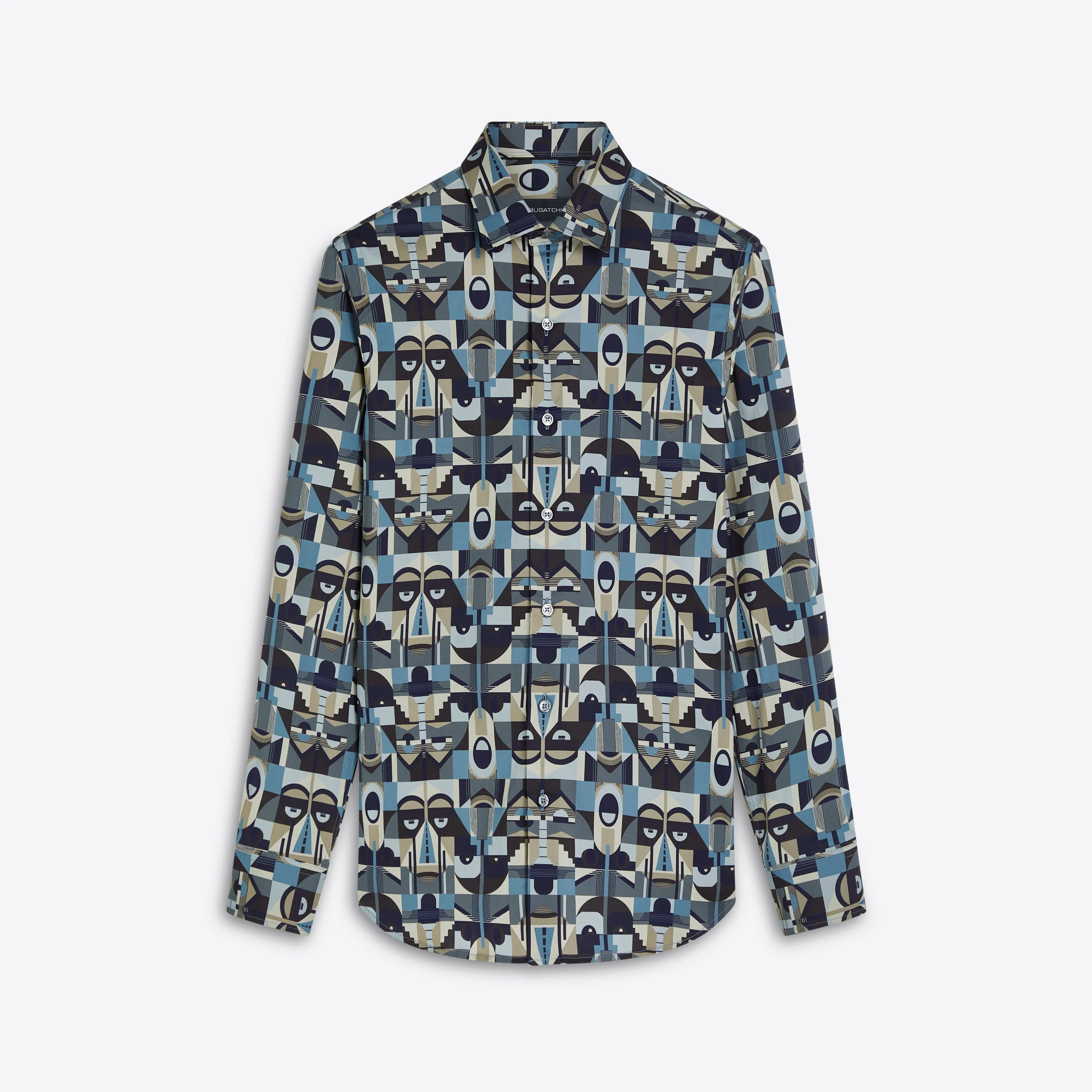 JULIAN Abstract Print Shirt