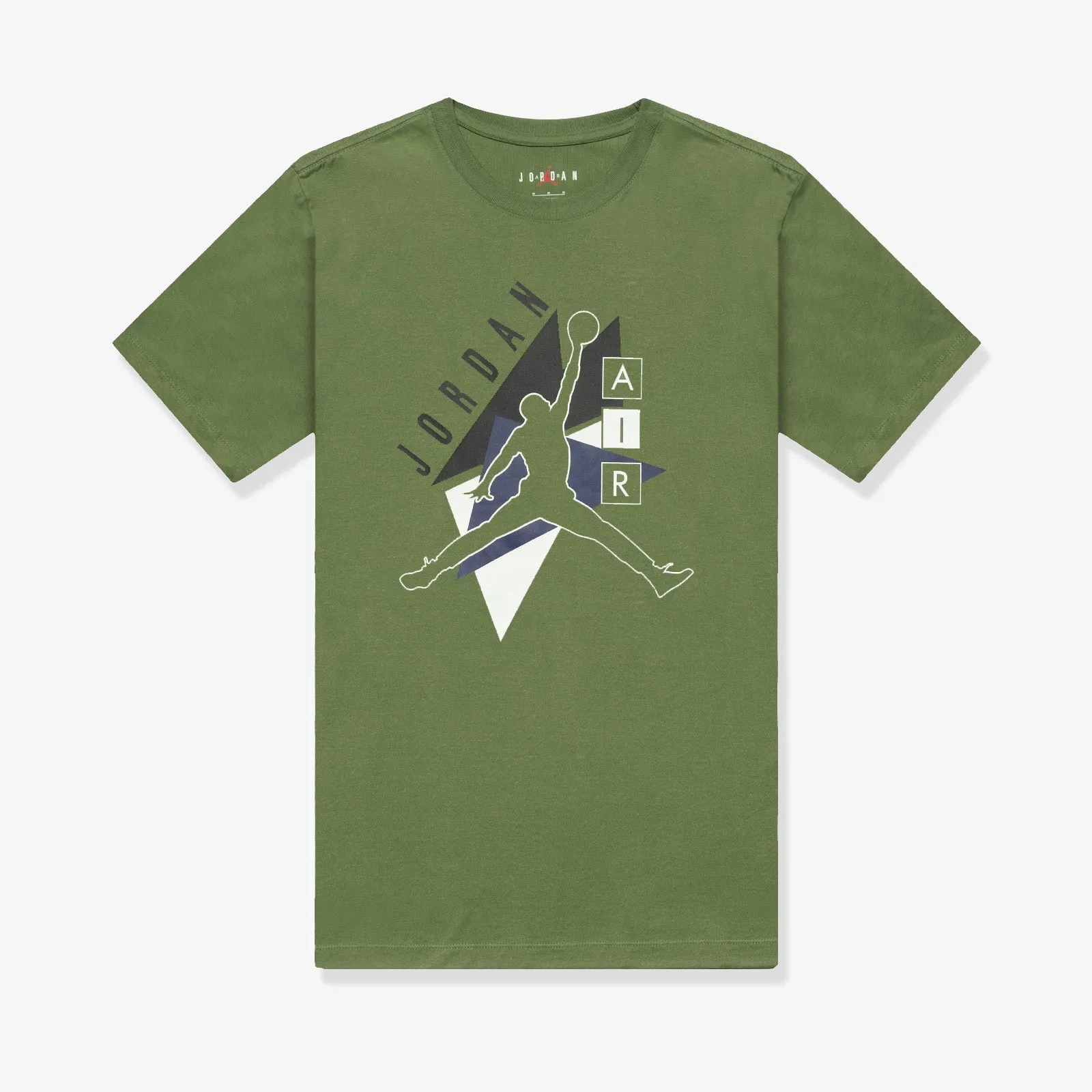 Jumpman Graphic Cotton T-Shirt - Sky Olive