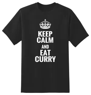 Keep Calm and Eat Curry T-Shirt