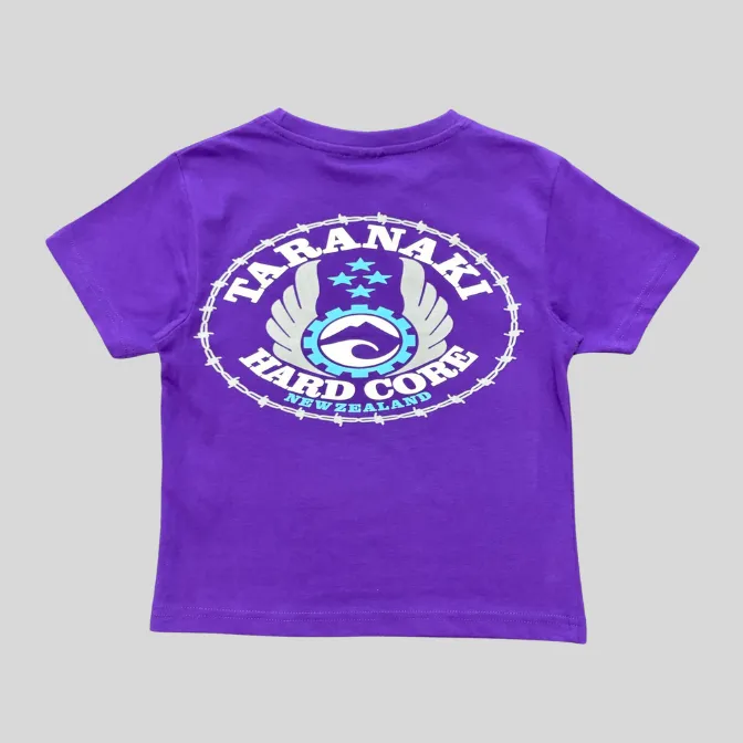 Kids Oval T-Shirt - Purple