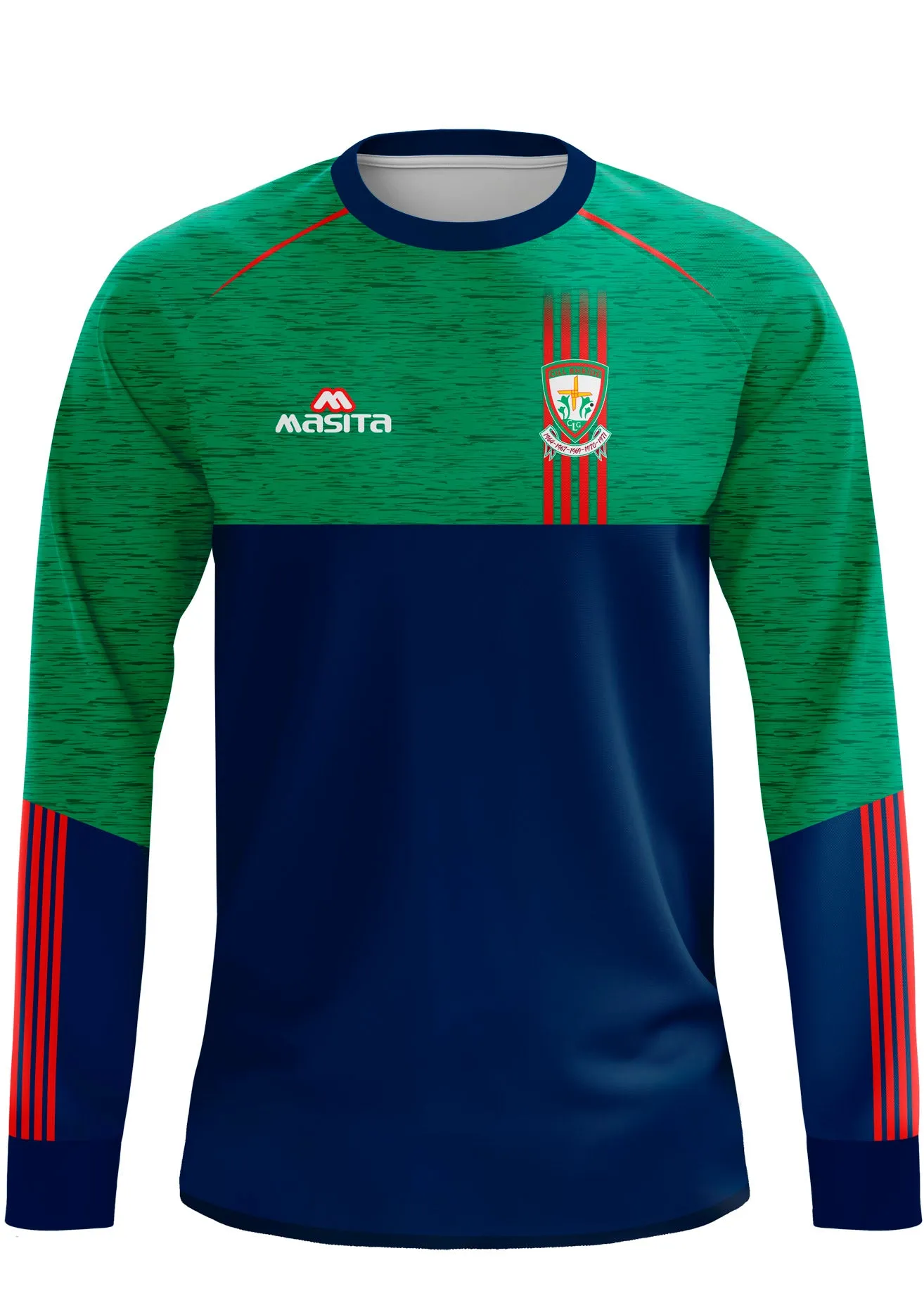Kilbride CLG Navy/Green Toronto Sweater Adults