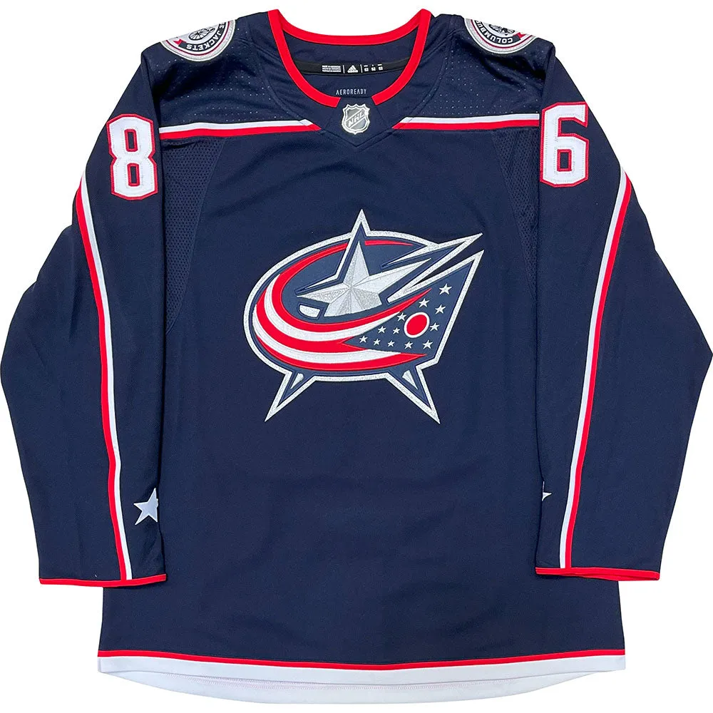 Kirill Marchenko Autographed Columbus Blue Jackets Pro Jersey