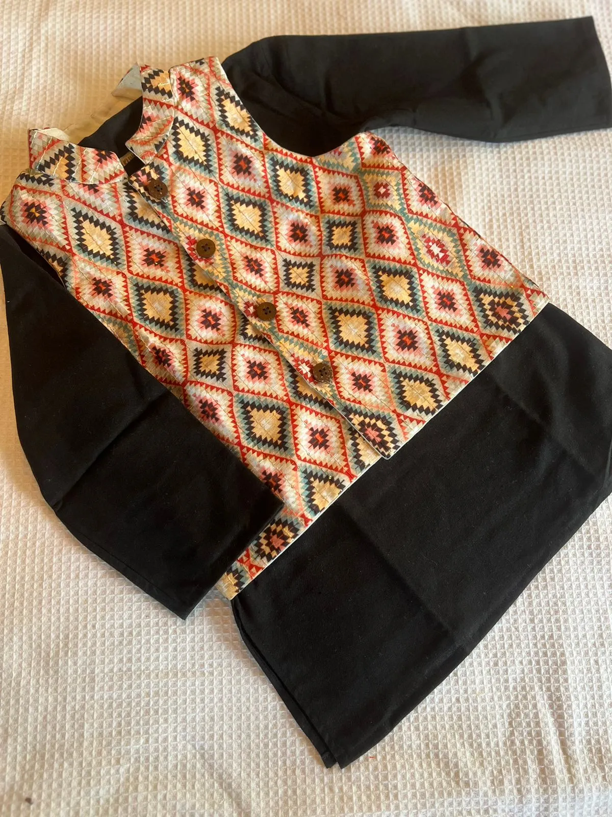 Klingaru Festive - Geometric Nehru Jacket