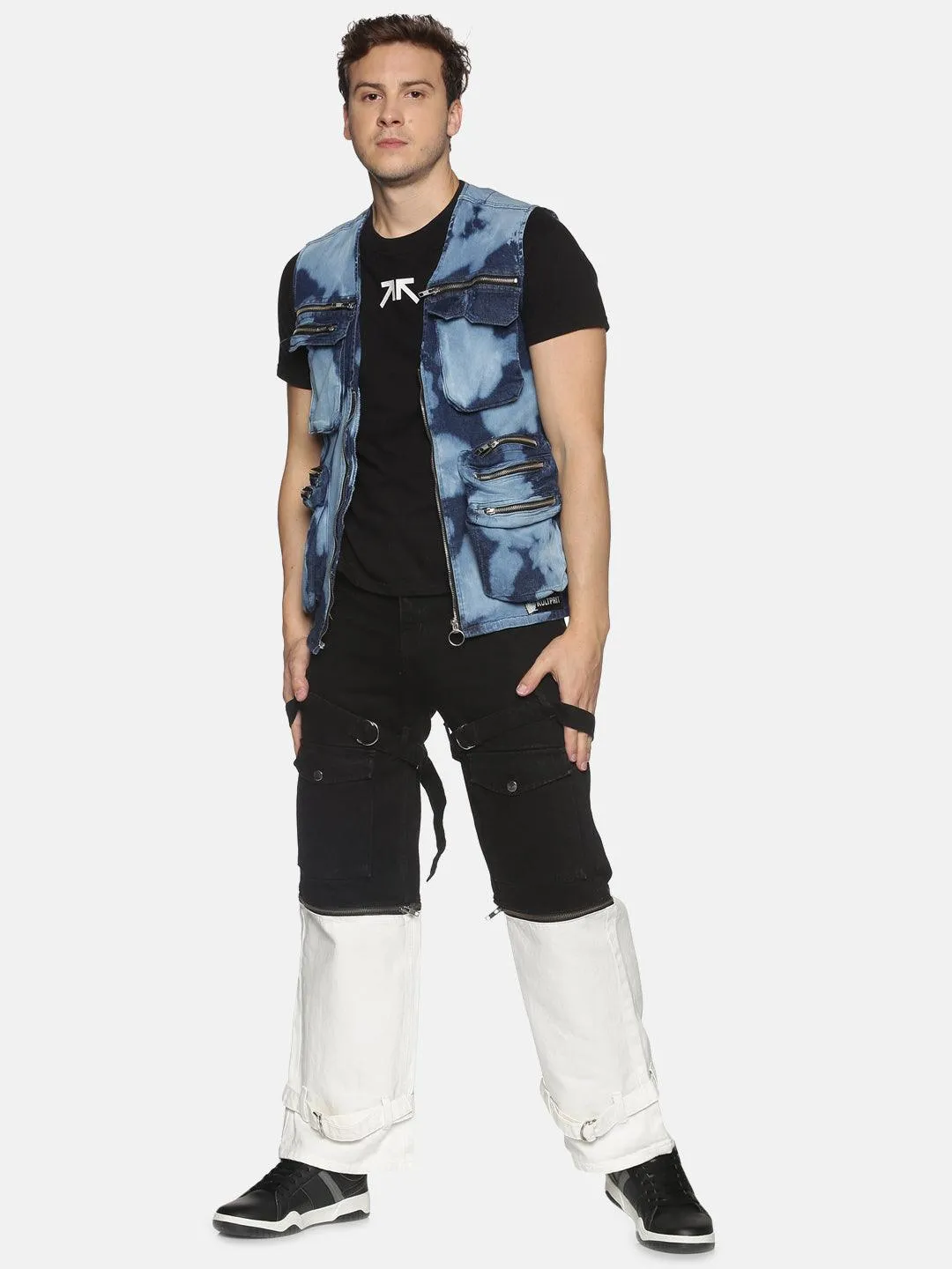 Kultprit 10 pocket sleeveless jacket