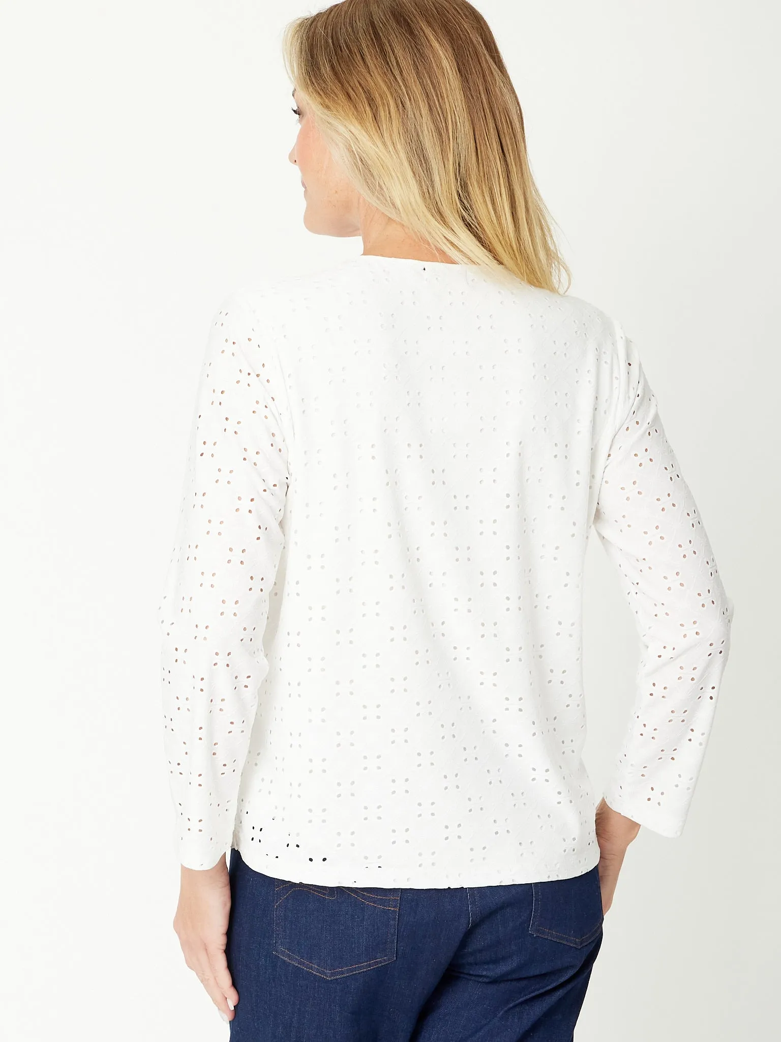 Lace Top - White- 30785