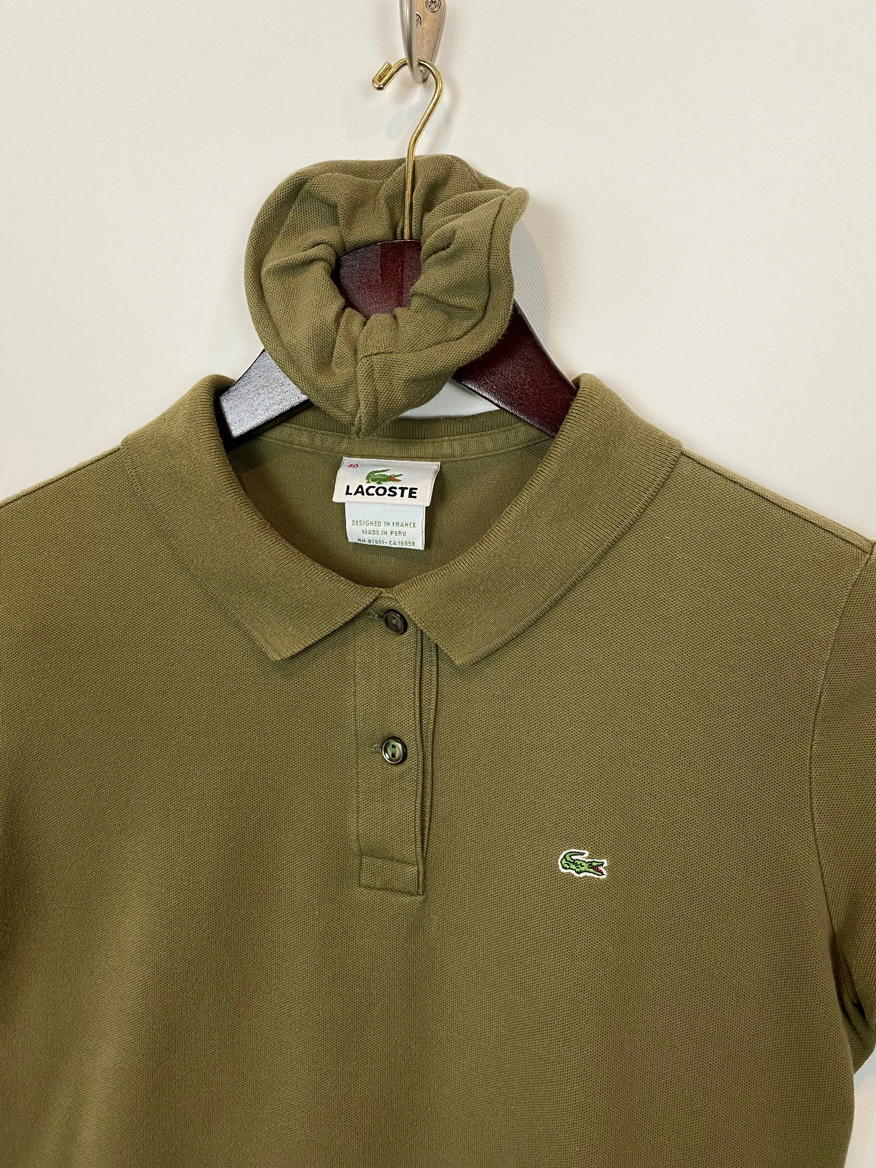 Lactose Crop Top Polo Set (S)