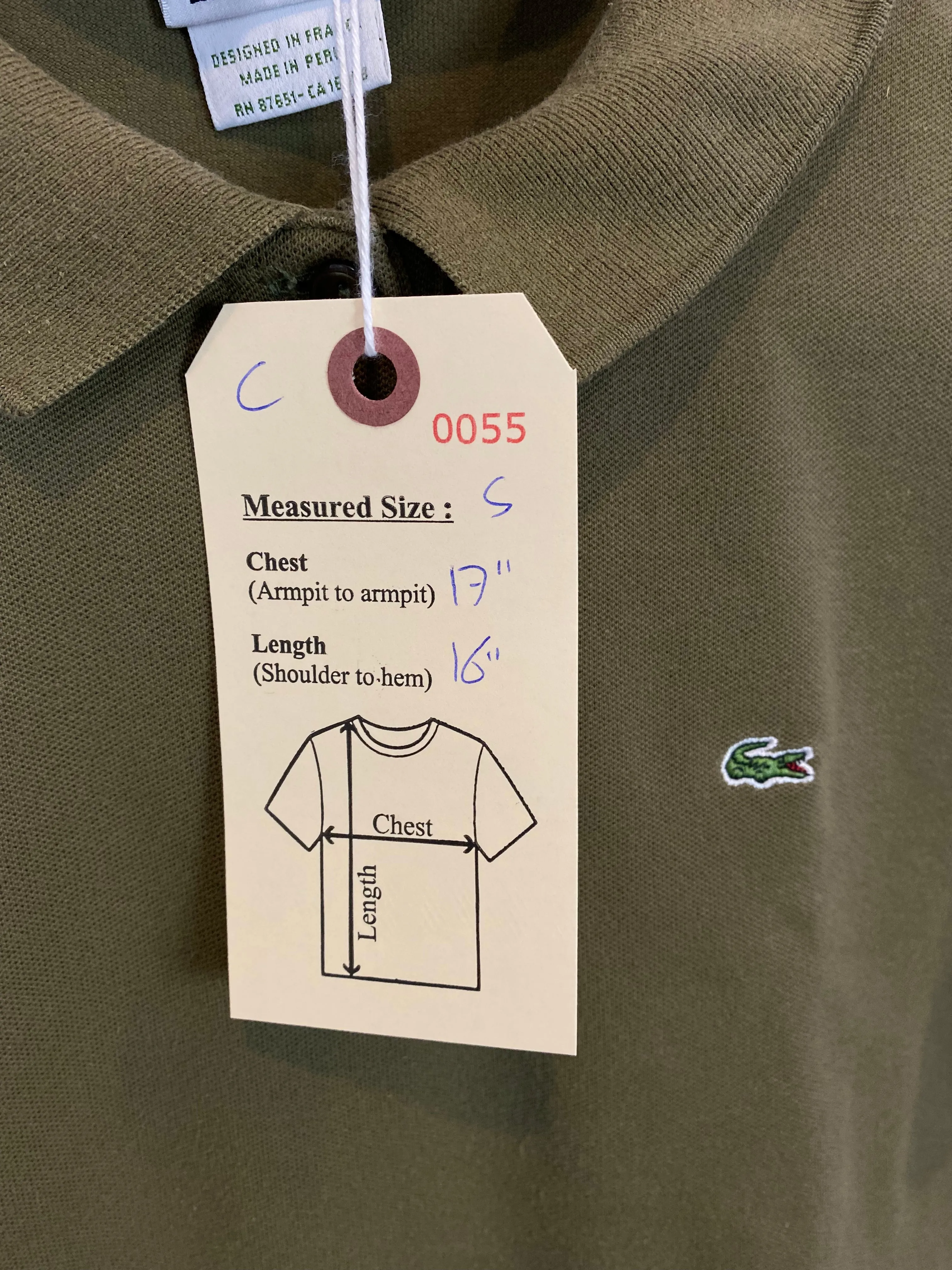 Lactose Crop Top Polo Set (S)