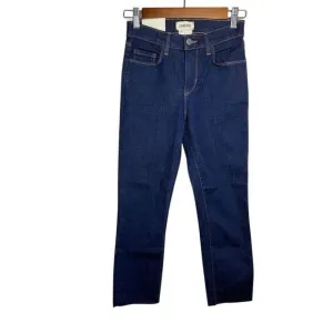 L’Agence Sada Lexington High Rise Cropped Slim Jeans Dark Women’s Size 24 NWT
