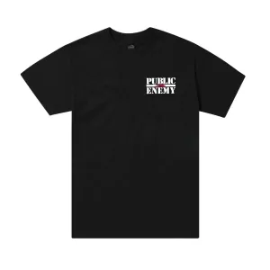 Lakai x Public Enemy Sniper Logo Tee Black