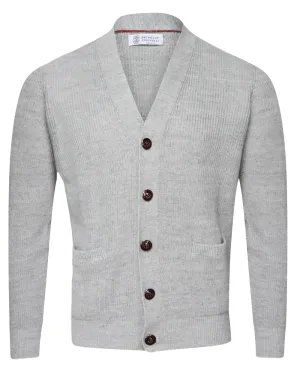 Light Grey Knit Cardigan