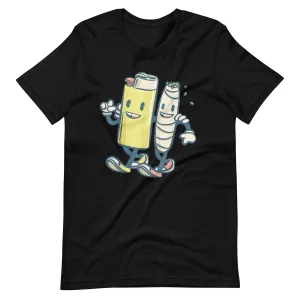 Lighter-Joint-Friends-420-Smoking-Weed-Unisex t-shirt