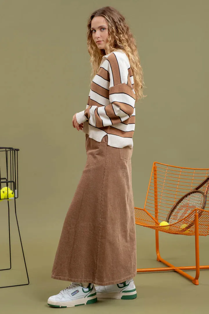 Lightweight Polo Sweater