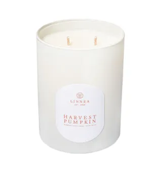 Linnea Harvest Pumpkin Large 2-wick Candle
