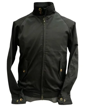 London Fog Black Harrington Jacket