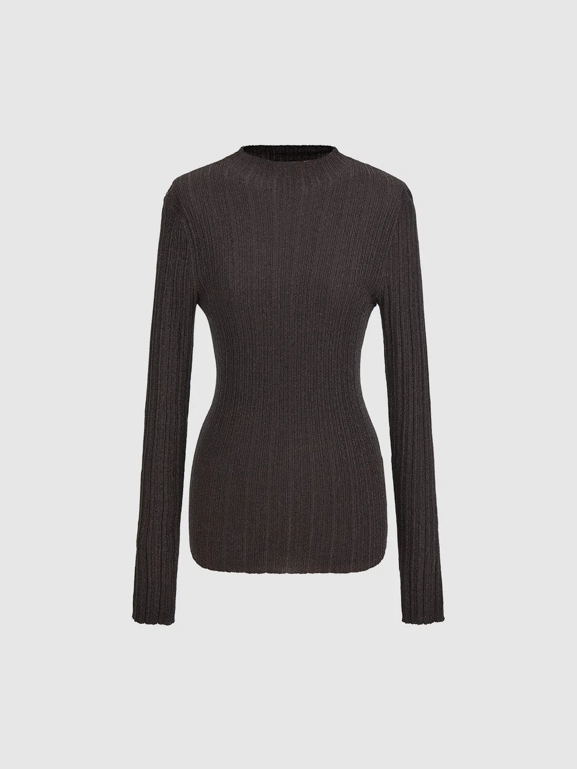 Long Sleeve Knitted T-Shirts