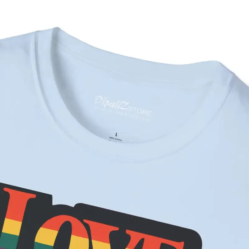 Love is Love Gay Pride Unisex Tee Bold and Comfy