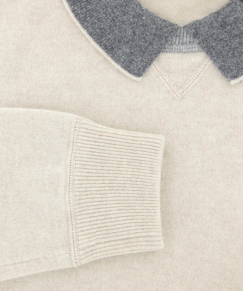 Luigi Borrelli Beige Sweater - Size: Small US / 48 EU