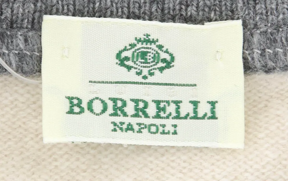 Luigi Borrelli Beige Sweater - Size: Small US / 48 EU