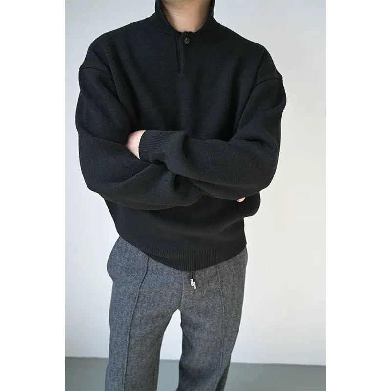 Lux Merino Wool Knit Sweater