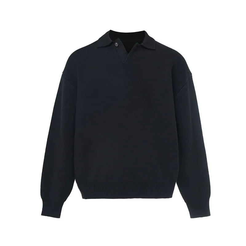 Lux Merino Wool Knit Sweater