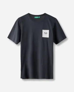 Lyø Organic Tee - Navy/White