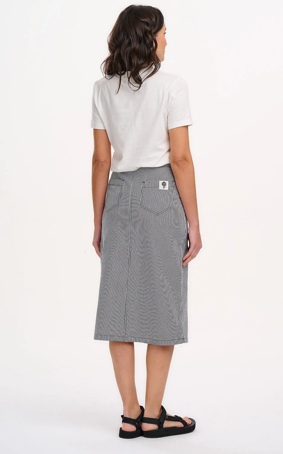 Maggie T-Shirt Off-White Tropical Hummingbird