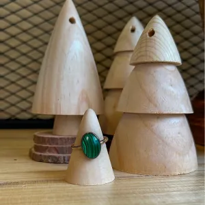 Malachite Oval Ring - Made to Order