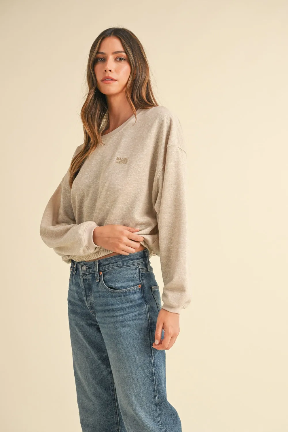 MALIBU VINTAGE SWEATSHIRT