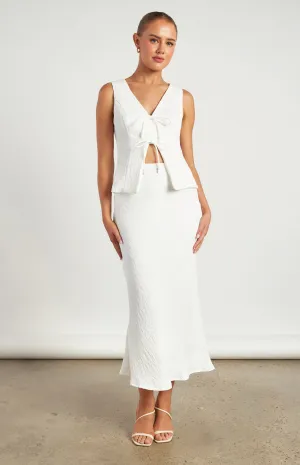 MARLEY VEST AND SKIRT SET