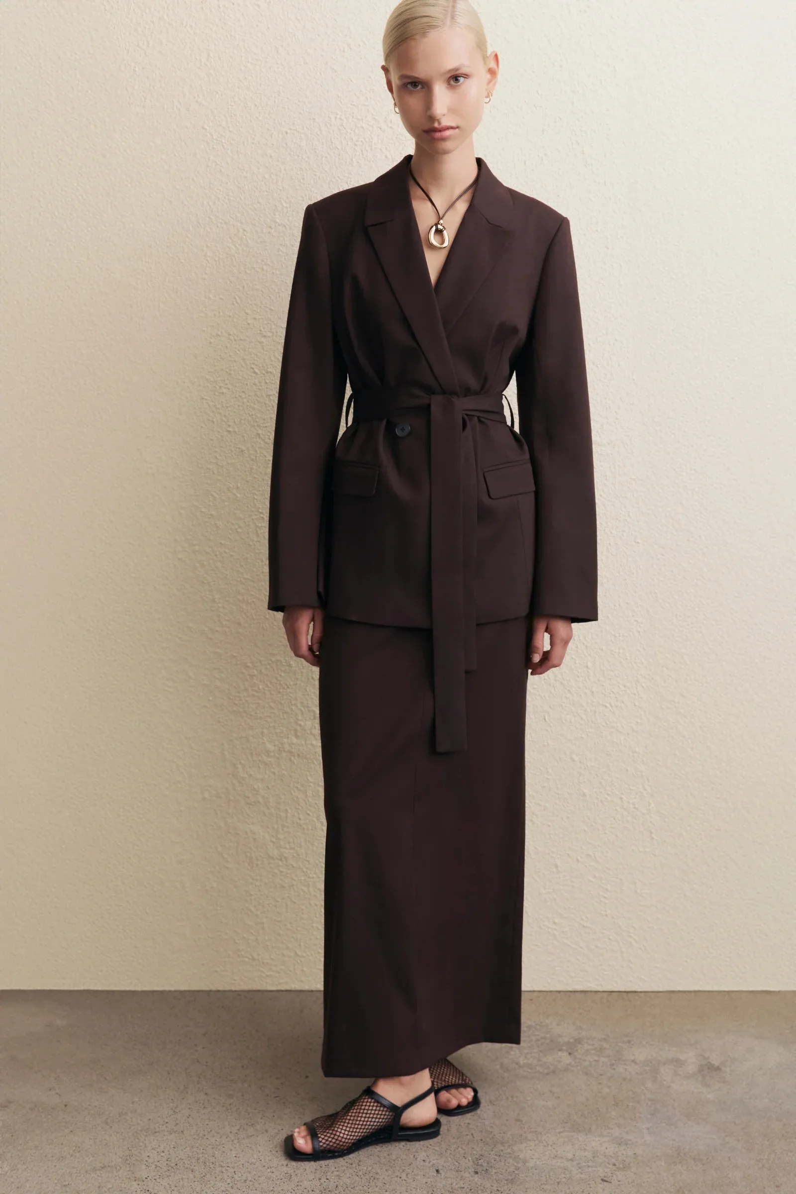 Marlon Blazer Raisin
