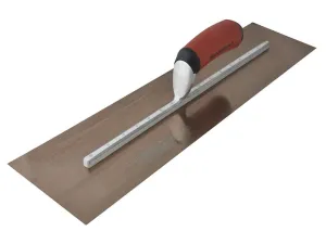 Marshalltown Mxs205Gd Golden Stainless Steel Finishing Trowel Durasoft 20 X 5In