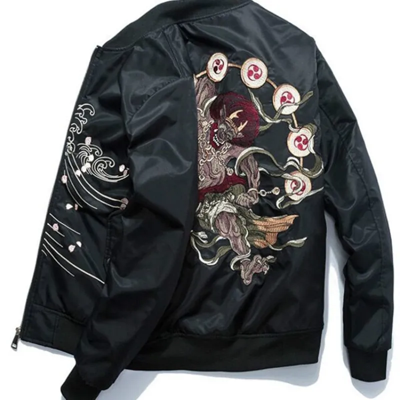 Master Embroidered Bomber Jacket