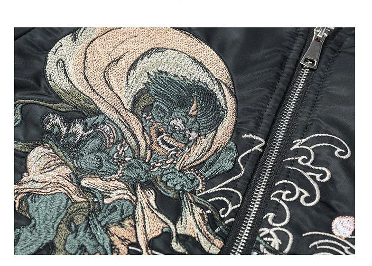 Master Embroidered Bomber Jacket