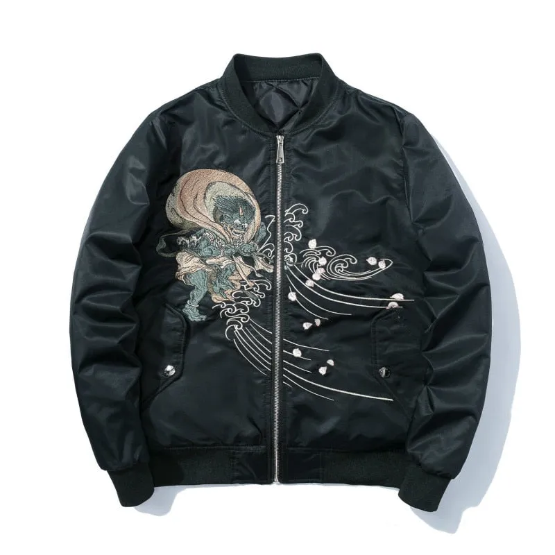 Master Embroidered Bomber Jacket