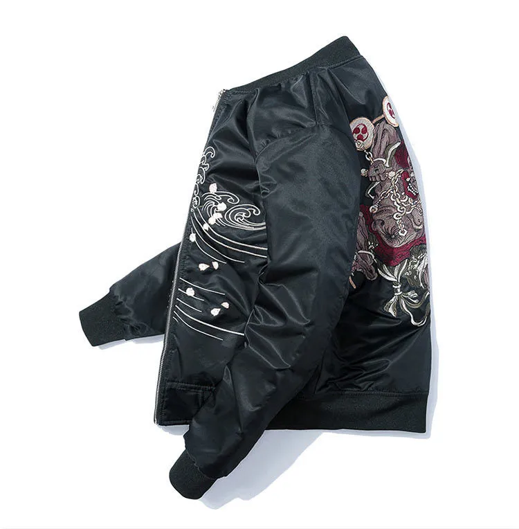 Master Embroidered Bomber Jacket