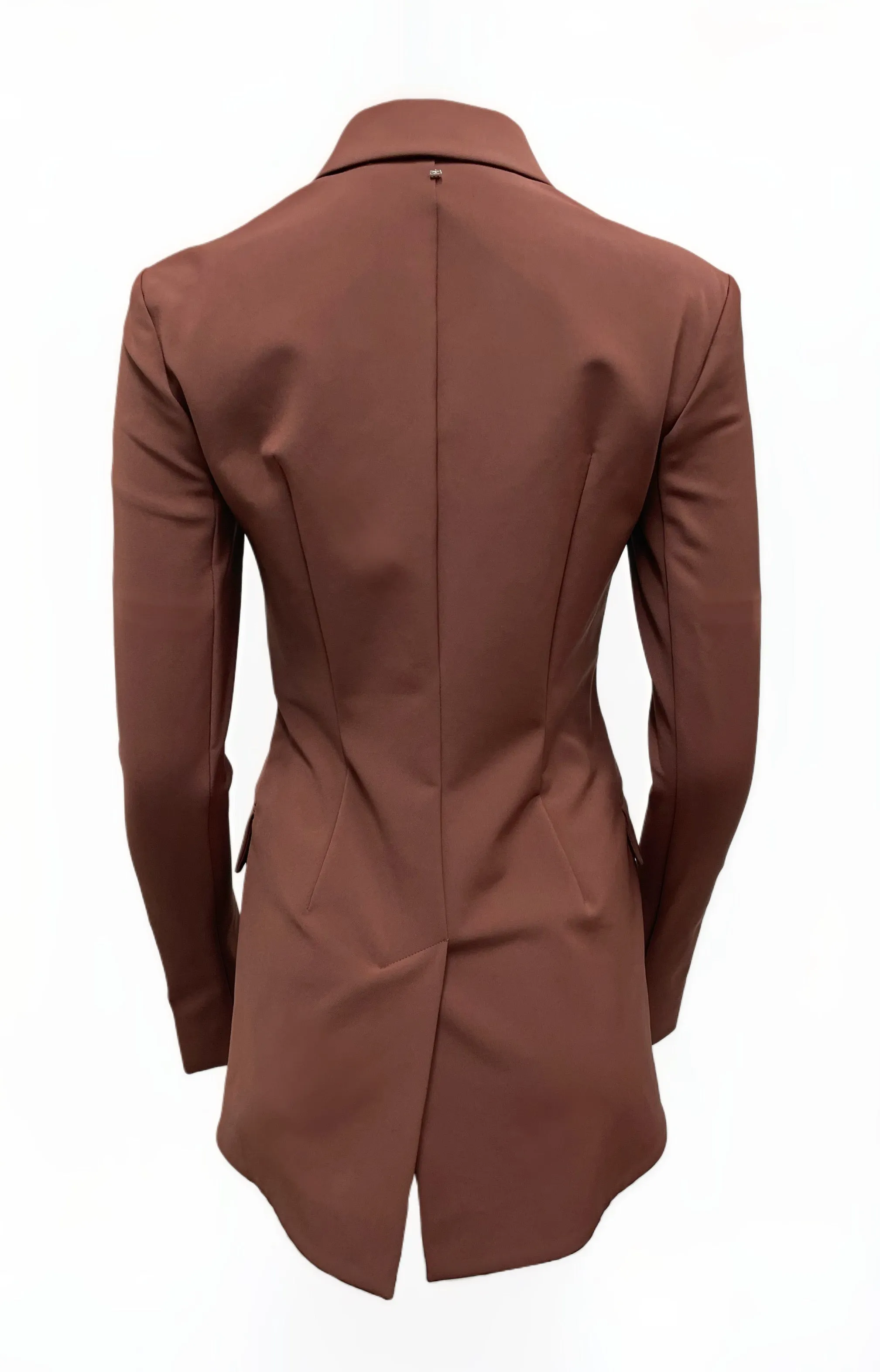 Max Mara Women's Brown Spezie Jersey Extra Slim Jacket NWT