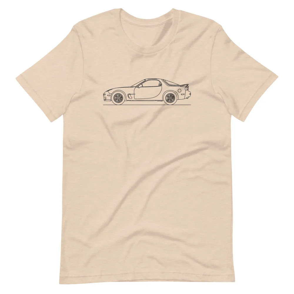 Mazda RX-7 FD silhouette T-shirt
