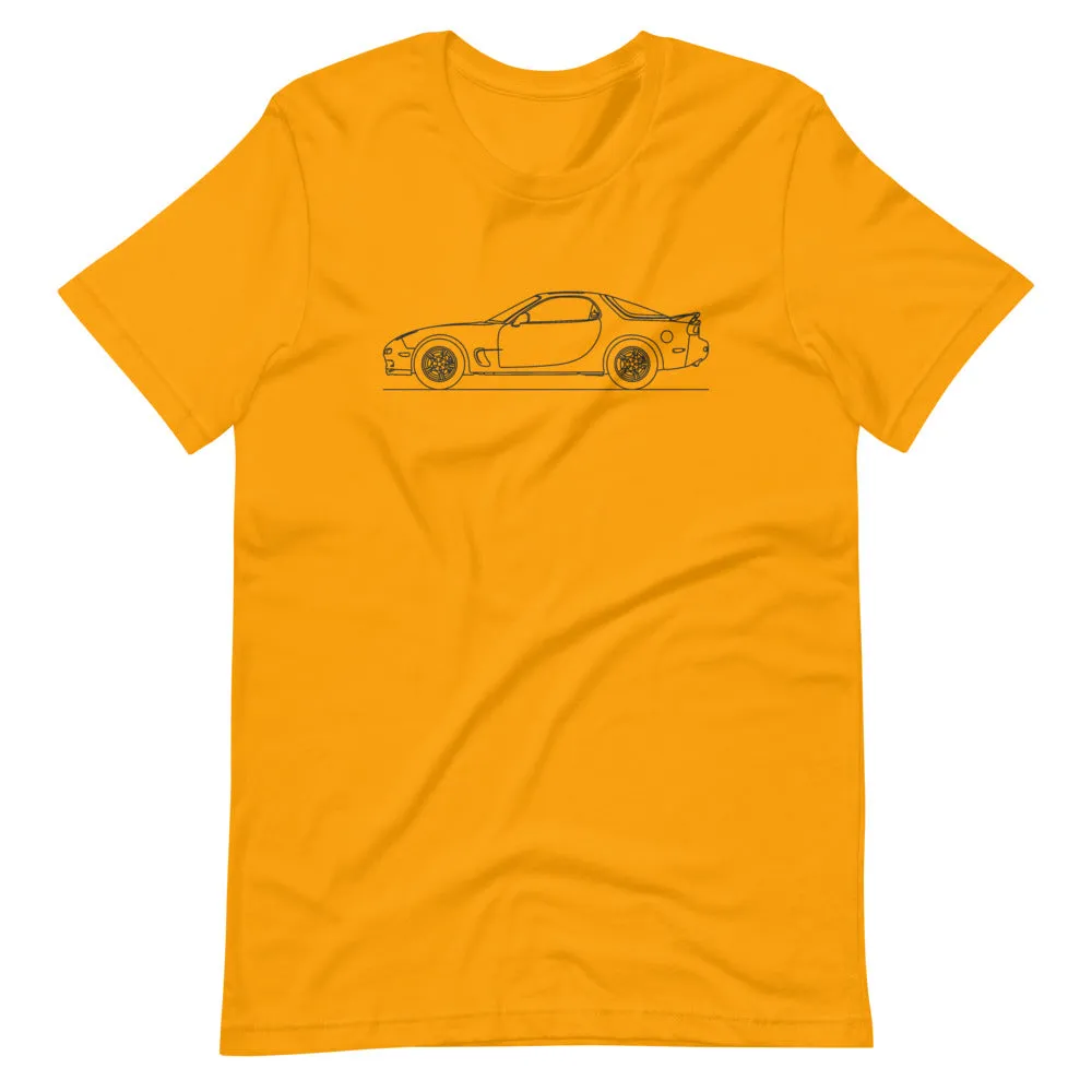 Mazda RX-7 FD silhouette T-shirt