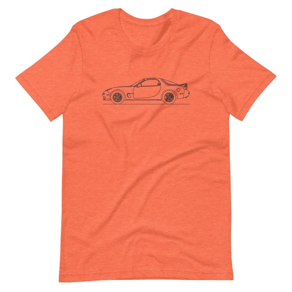 Mazda RX-7 FD silhouette T-shirt