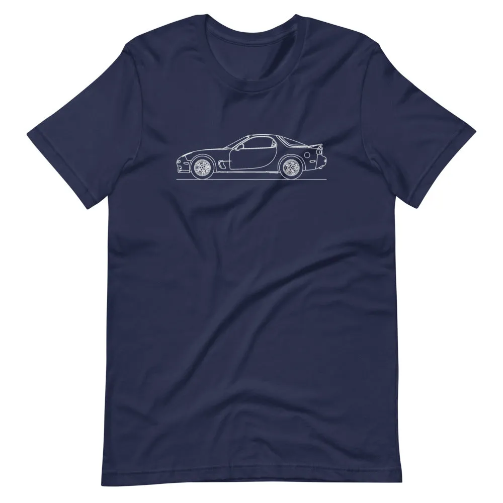 Mazda RX-7 FD silhouette T-shirt