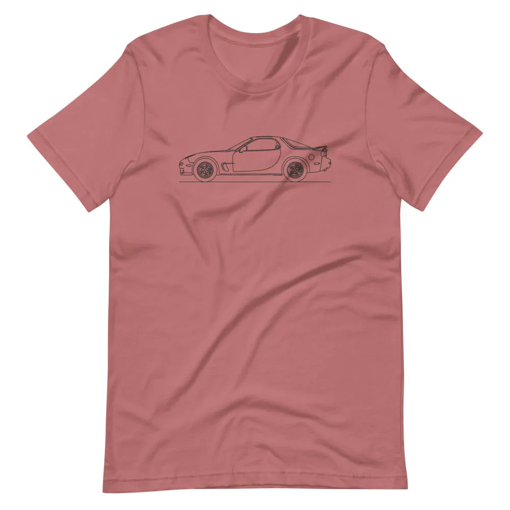 Mazda RX-7 FD silhouette T-shirt