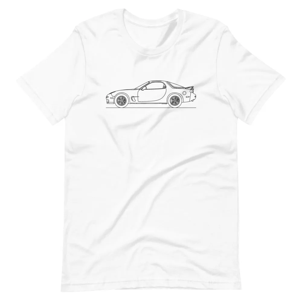 Mazda RX-7 FD silhouette T-shirt