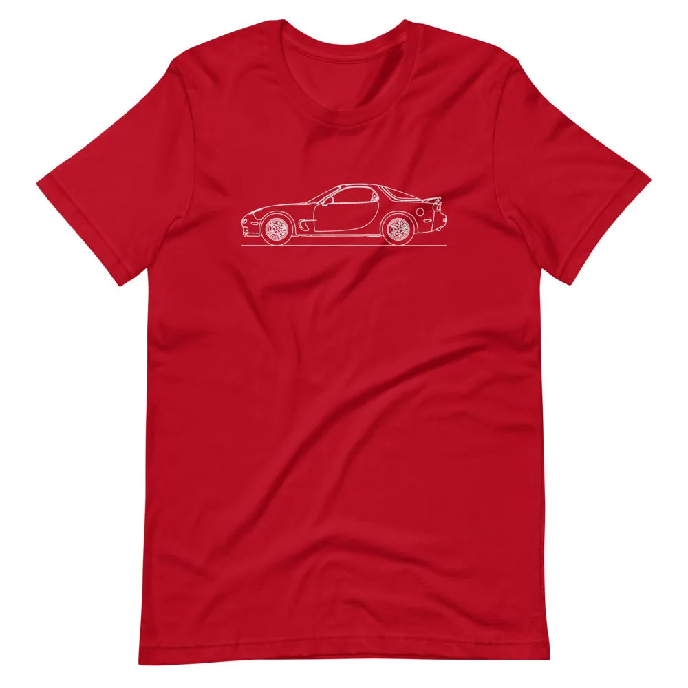 Mazda RX-7 FD silhouette T-shirt