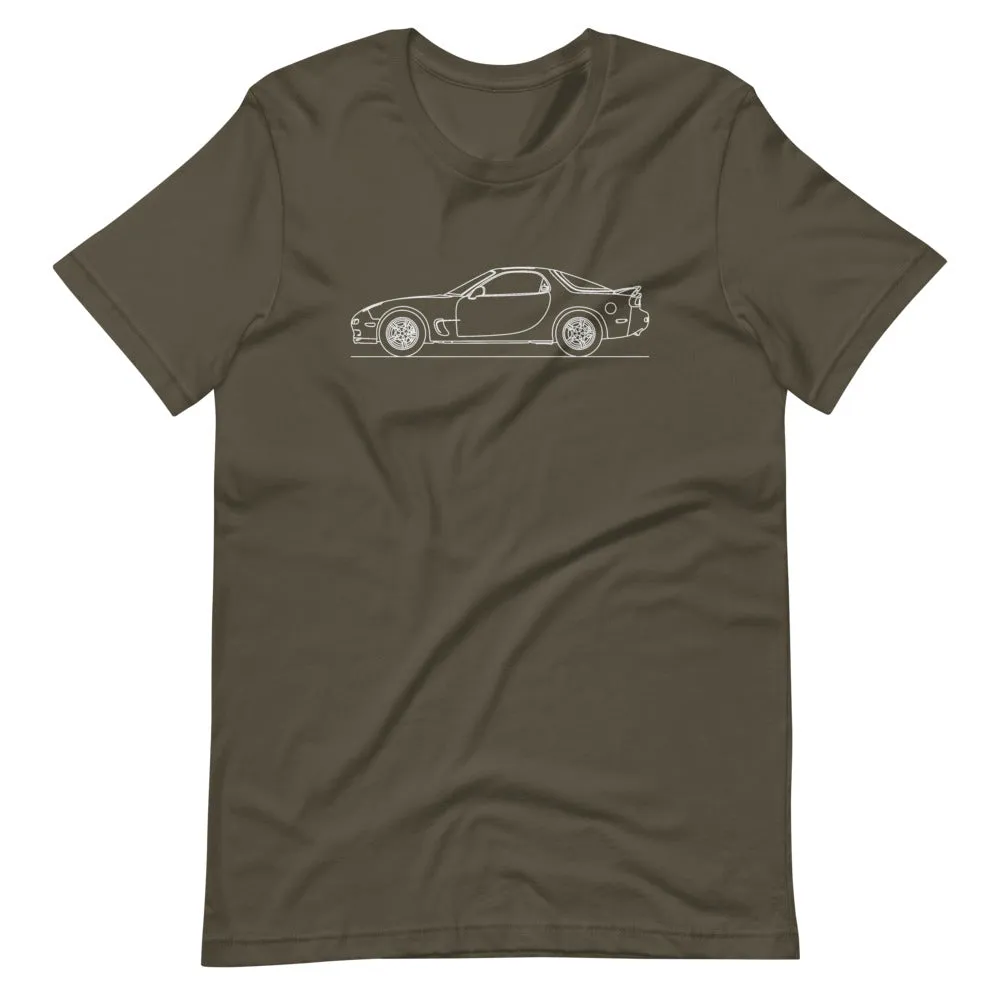 Mazda RX-7 FD silhouette T-shirt