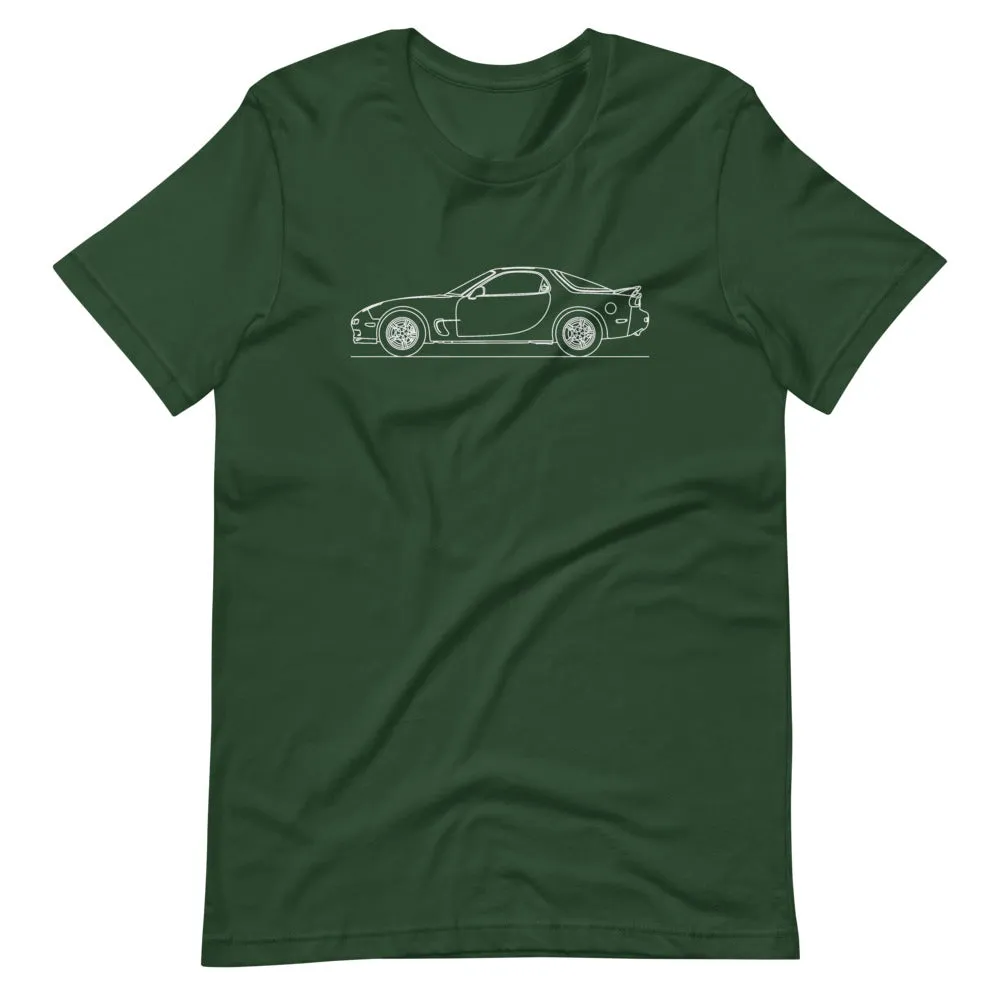 Mazda RX-7 FD silhouette T-shirt