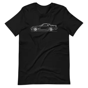 Mazda RX-7 FD silhouette T-shirt