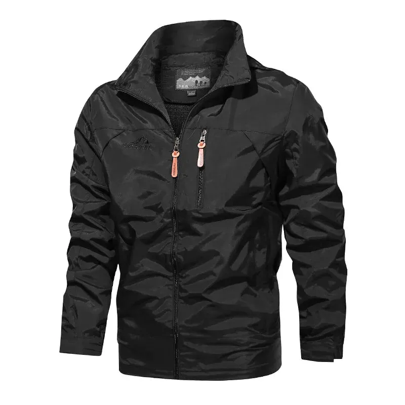Men Outdoor Jackets Soft Comfortable Breathable Windbreak
